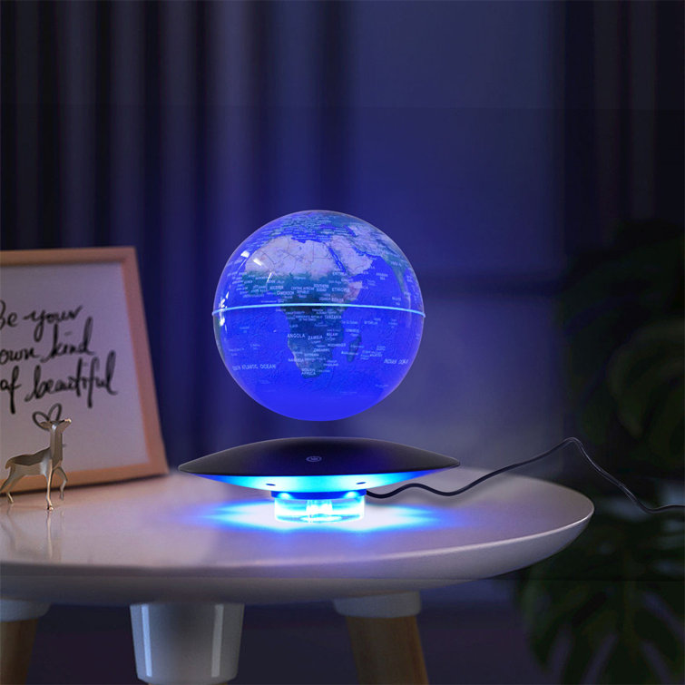 Floating magnetic outlet globe